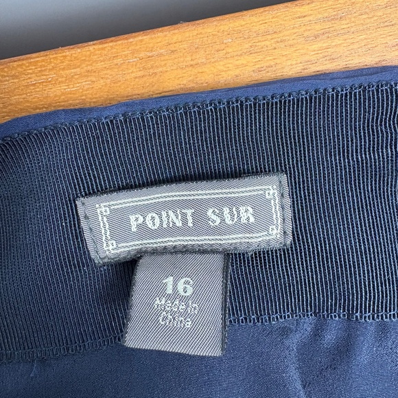 New J.Crew Navy Softly Pleated Maxi Skirt - Picture 4 of 6